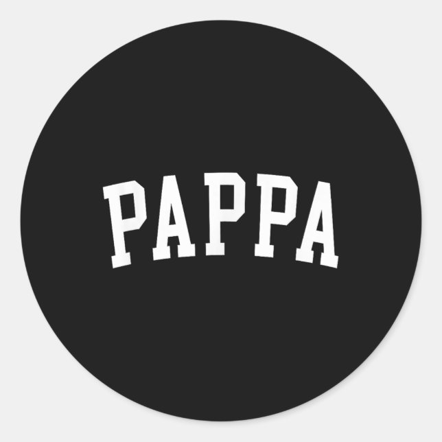 Sticker Rond Pappa _2 (Devant)