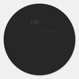 Sticker Rond Pappy Bourbon Whiskey