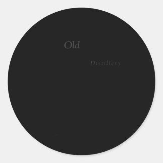 Sticker Rond Pappy Bourbon Whiskey