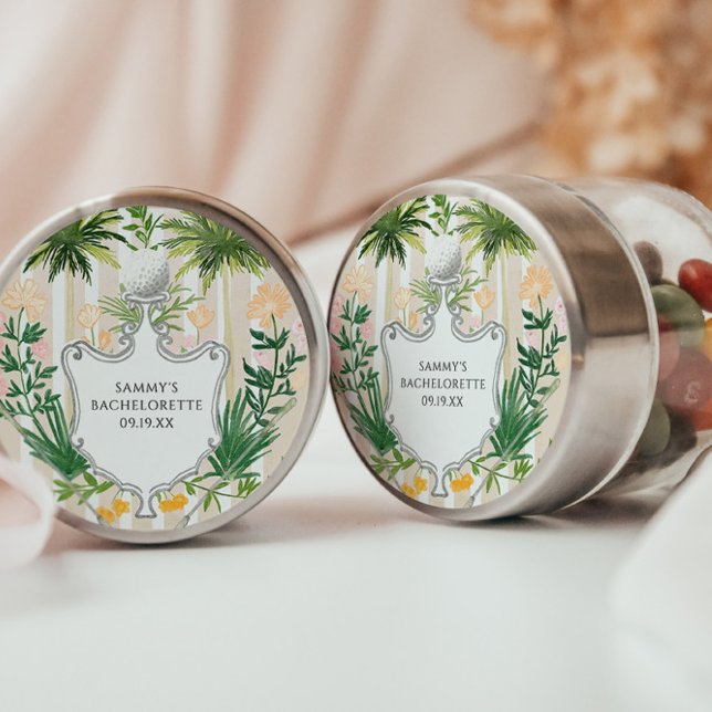 Sticker Rond Par-Tee avant le Tee | Week-end entre filles de go (Créateur téléchargé)