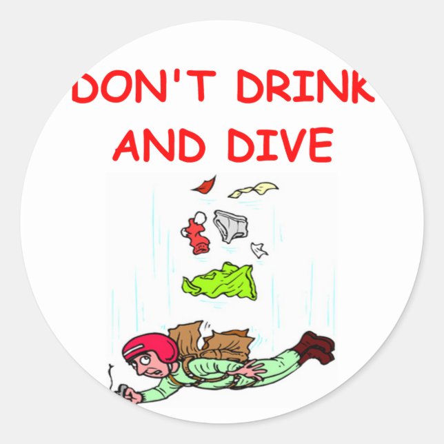 Sticker Rond parachute (Devant)