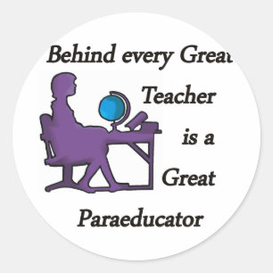 Sticker Rond Paraéducateur