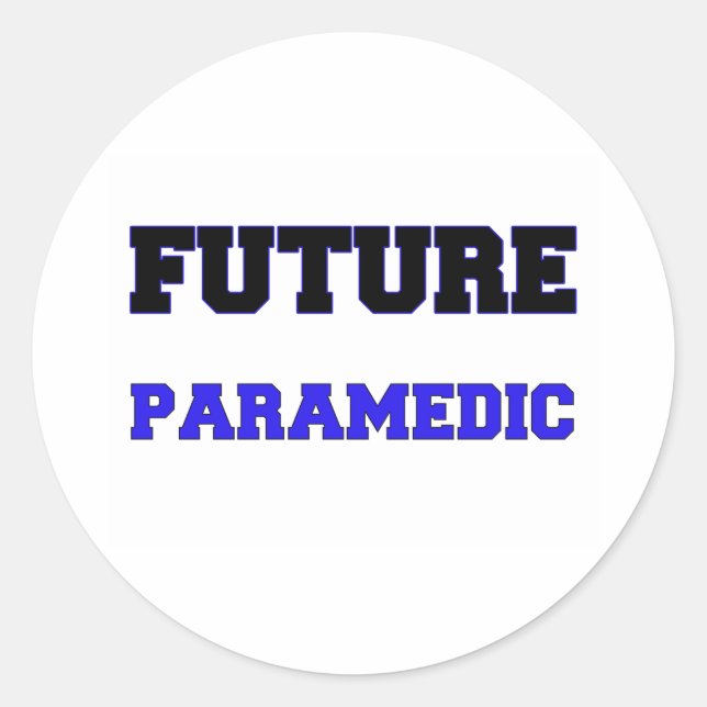 Sticker Rond Paramètre futur (Devant)