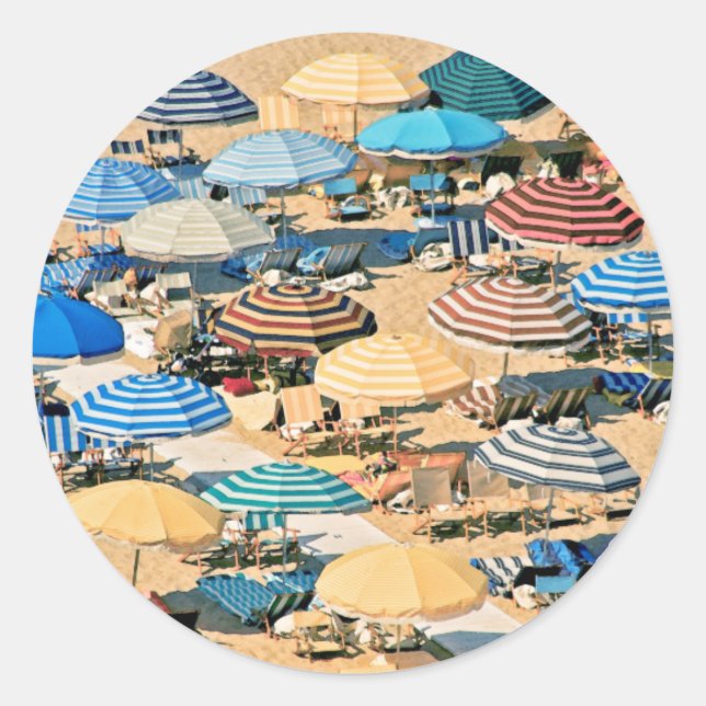 Sticker Rond Parapluie 3 (Devant)