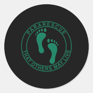 Sticker Rond Pararescue Pj Jolly Green Feet 0705201802