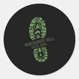 Sticker Rond Parc d'État de Montgomery Bell Tennessee Forêt Tn
