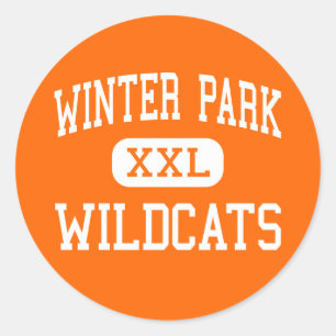 Sticker Rond Parc d'hiver - Wildcats - High - Winter Park