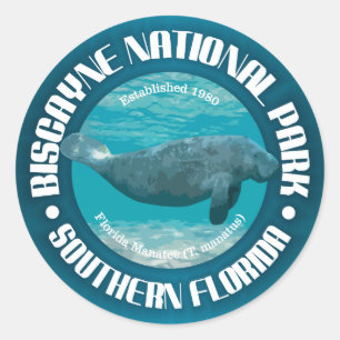 Sticker Rond Parc national de Biscayne