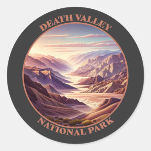Sticker Rond Parc national de Death Valley