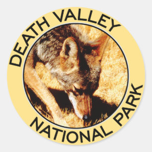 Sticker Rond Parc national de Death Valley
