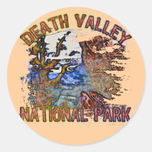 Sticker Rond Parc national de Death Valley