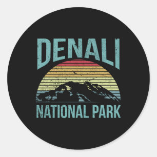 Sticker Rond Parc national de Denali