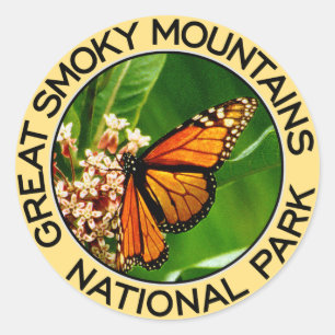 Sticker Rond Parc national de Great Smoky Mountains
