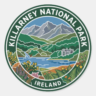 Sticker Rond Parc national de Killarney Irlande
