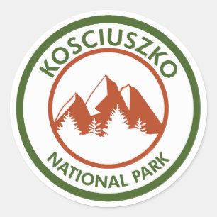 Sticker Rond Parc national de Kosciuszko