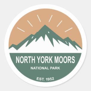 Sticker Rond Parc national de North York Moors