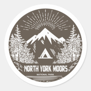 Sticker Rond Parc national de North York Moors