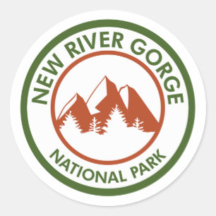 Sticker Rond Parc national de River Gorge