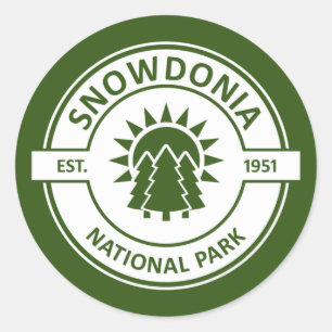 Sticker Rond Parc national de Snowdonia