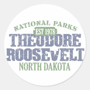 Sticker Rond Parc national de Theodore Roosevelt