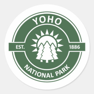Sticker Rond Parc national de Yoho