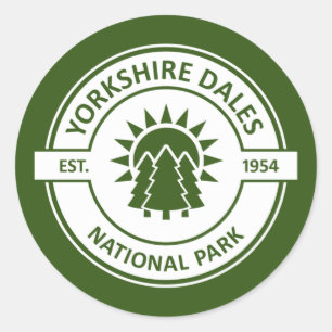 Sticker Rond Parc national de Yorkshire Dales