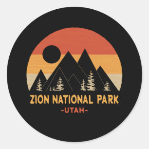 Sticker Rond Parc national de Zion