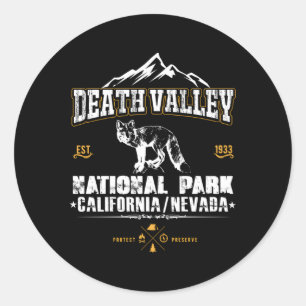 Sticker Rond Parc national Death Valley Californie