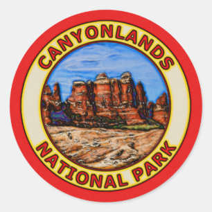 Sticker Rond Parc national des Canyonlands