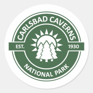 Sticker Rond Parc national des Cavernes Carlsbad
