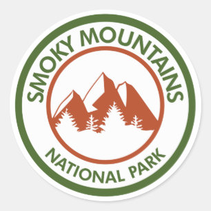 Sticker Rond Parc national des Great Smoky Mountains