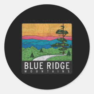 Sticker Rond Parc national des Monts Blue Ridge