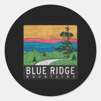 Sticker Rond Parc national des Monts Blue Ridge