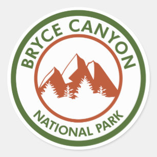 Sticker Rond Parc national du Bryce Canyon
