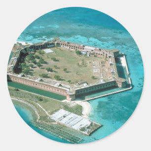Sticker Rond Parc national du Fort Jefferson