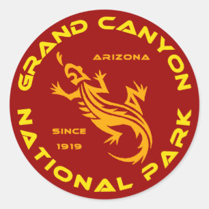 Sticker Rond Parc national du Grand Canyon