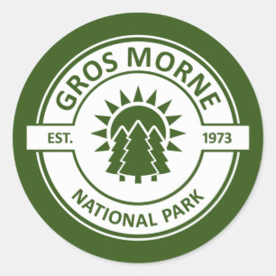 Sticker Rond Parc national du Gros Morne
