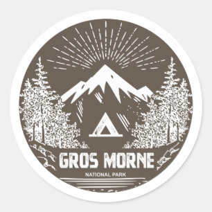 Sticker Rond Parc national du Gros Morne
