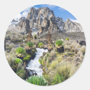 Sticker Rond Parc national du mont Kenya central