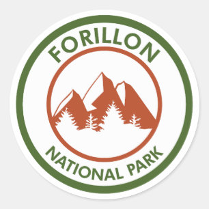 Sticker Rond Parc national Forillon