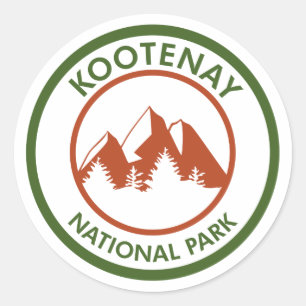 Sticker Rond Parc national Kootenay
