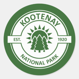 Sticker Rond Parc national Kootenay