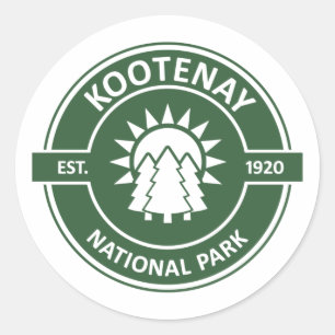Sticker Rond Parc national Kootenay