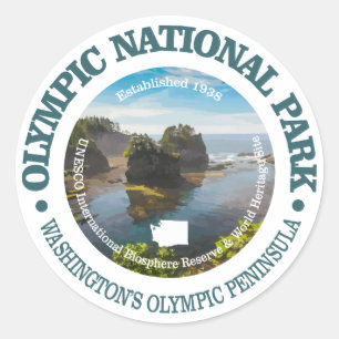 Sticker Rond Parc national olympique