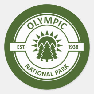 Sticker Rond Parc national olympique