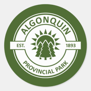 Sticker Rond Parc provincial Algonquin
