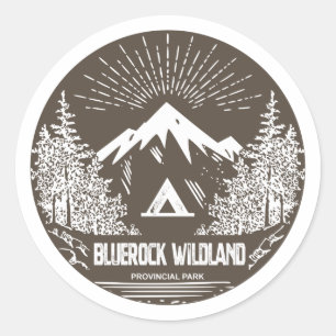 Sticker Rond Parc provincial Bluerock Wildland