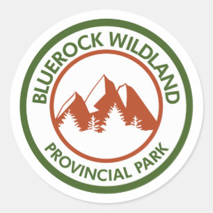 Sticker Rond Parc provincial Bluerock Wildland