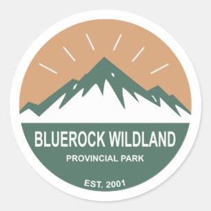 Sticker Rond Parc provincial Bluerock Wildland