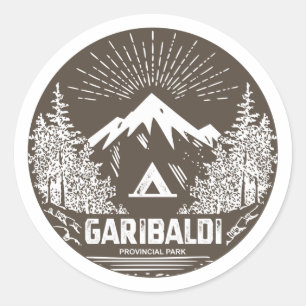 Sticker Rond Parc provincial de Garibaldi